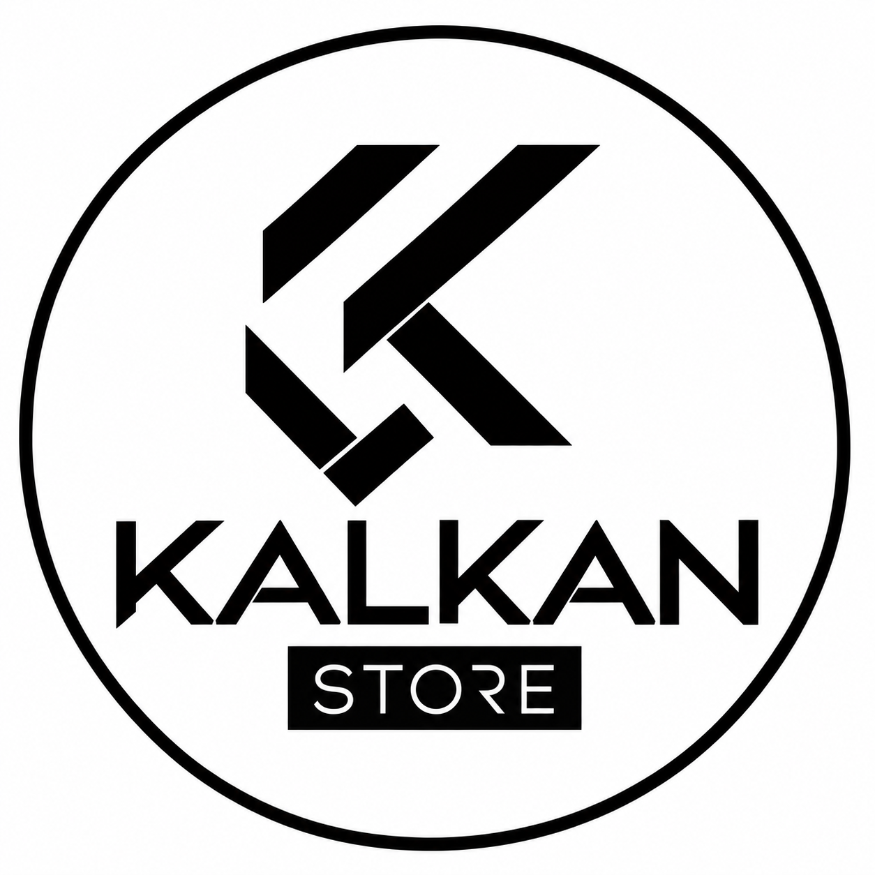 Kalkan Store dairesel logo tasarımı